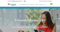 Desktop Screenshot of e-ticaretwebsitesi.com
